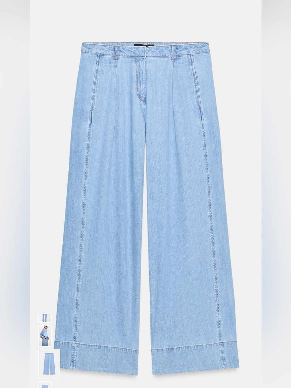 Zara Denim Set | Size S Top & US 6 (28) Jeans π - Picture 9 of 11